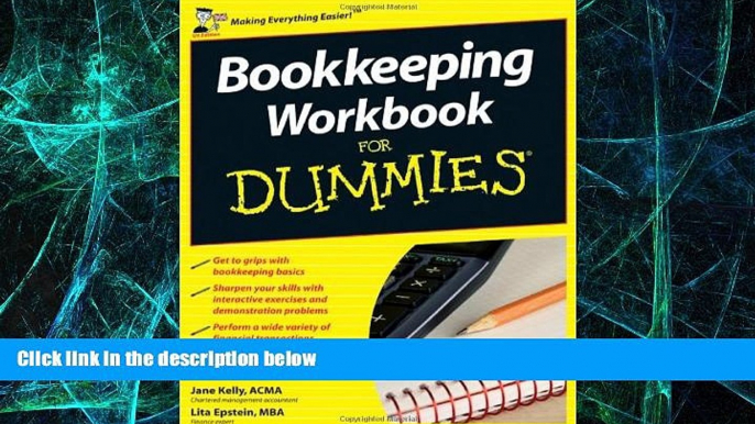 Big Deals  Bookkeeping Workbook For Dummies  Free Full Read Most Wanted