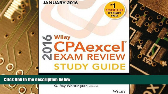 Big Deals  Wiley CPAexcel Exam Review 2016 Study Guide January: Regulation (Wiley Cpa Exam