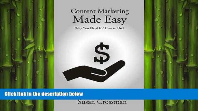 Free [PDF] Downlaod  Content Marketing Made Easy READ ONLINE