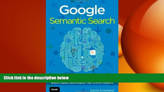 READ book  Google Semantic Search: Search Engine Optimization (SEO) Techniques That Get Your