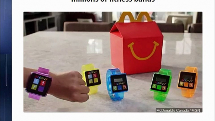 Warning – Kids Happy Meal – McDonald’s recalls millions of fitness bands