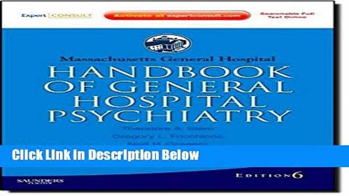 [Get] Massachusetts General Hospital Handbook of General Hospital Psychiatry: Expert Consult -