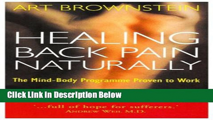 [Fresh] Healing Back Pain Naturally: The Mind-body Programme Proven to Work Online Ebook