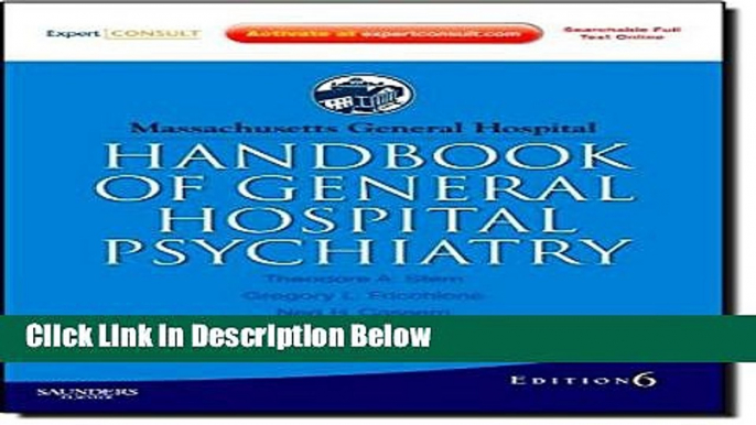 [Best Seller] Massachusetts General Hospital Handbook of General Hospital Psychiatry: Expert