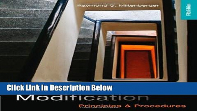 [Get] Behavior Modification: Principles and Procedures Free New