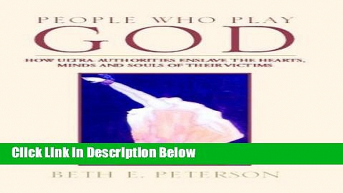 [Best] People Who Play God Online Ebook