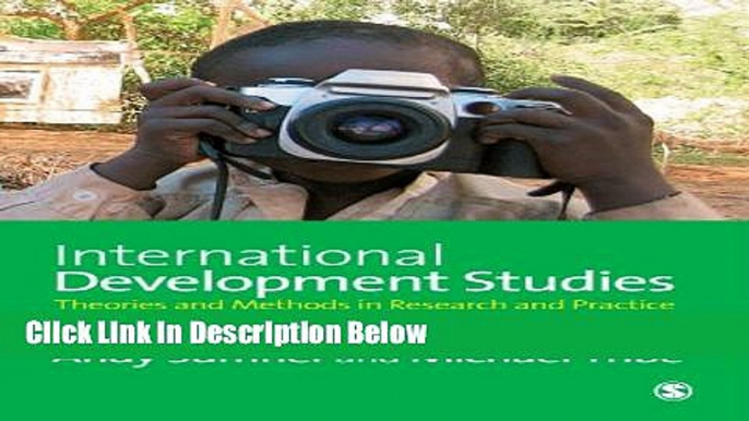 [Best] International Development Studies: Theories and Methods in Research and Practice Online Books