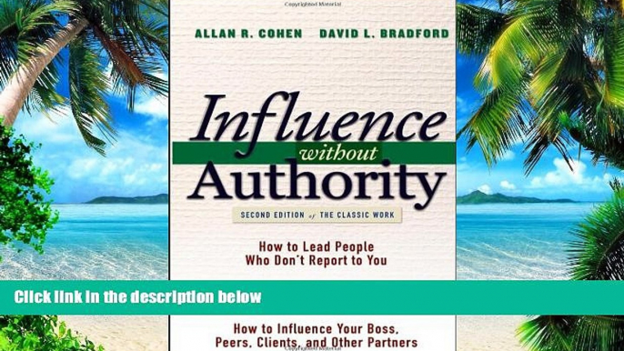 Big Deals  Influence Without Authority (2nd Edition)  Best Seller Books Best Seller