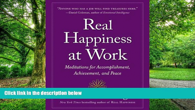 Big Deals  Real Happiness at Work: Meditations for Accomplishment, Achievement, and Peace  Free