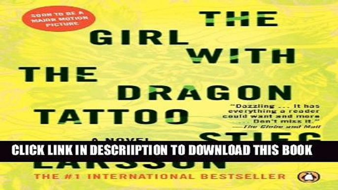 [PDF] The Girl with the Dragon Tattoo (Millennium Series) Popular Colection