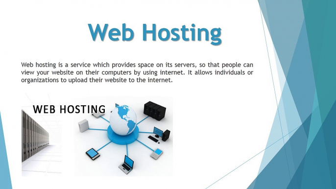 What is  web hosting and its types?