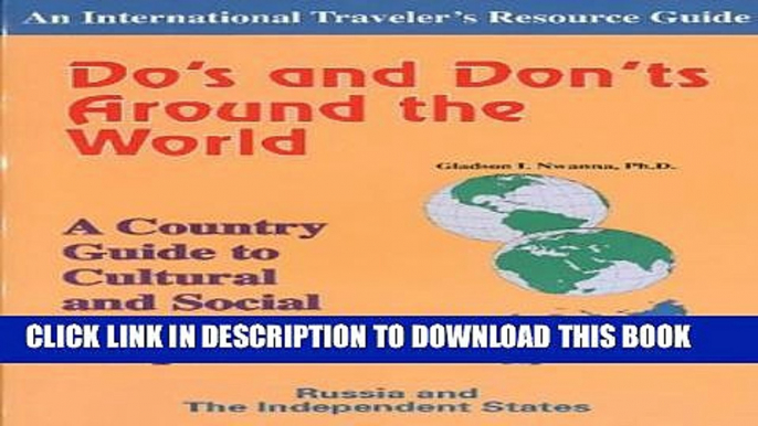 [PDF] Do s and Don ts Around the World: A Country Guide to Cultural and Social Taboos and