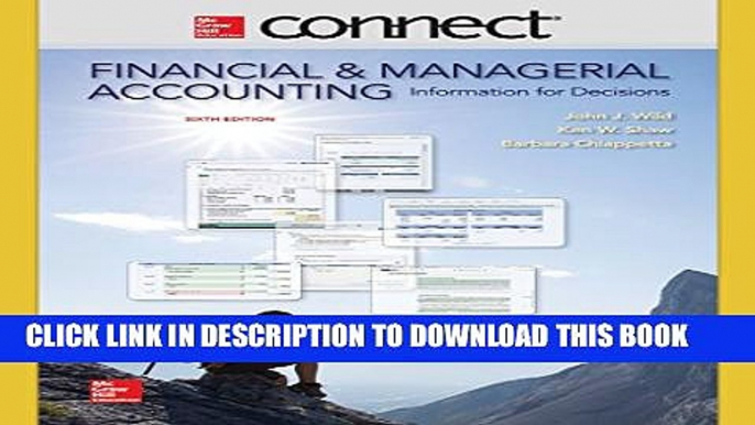 New Book Connect 2 Semester Access Card for Financial and Managerial Accounting