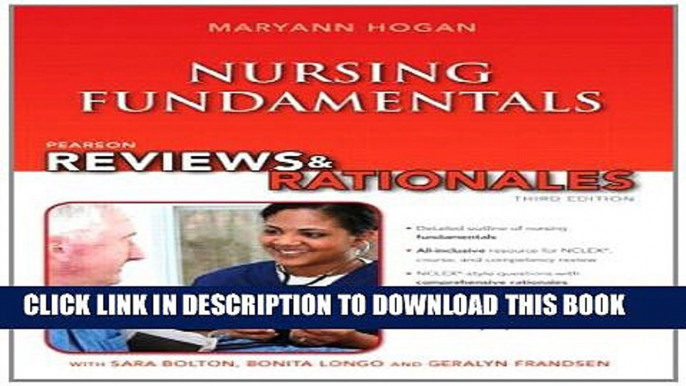 New Book Pearson Reviews   Rationales: Nursing Fundamentals with "Nursing Reviews   Rationales"