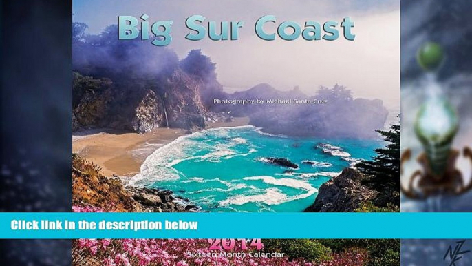 Big Deals  2014 Big Sur Coastline Wall  Best Seller Books Best Seller