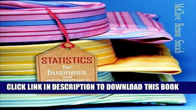 Collection Book Statistics for Business   Economics (10th Edition)