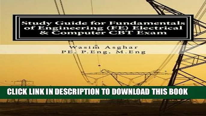 Collection Book Study Guide for Fundamentals of Engineering (FE) Electrical and Computer CBT Exam: