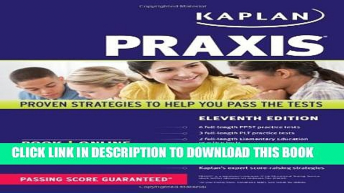 New Book PRAXIS: Book + Online (Kaplan Test Prep)