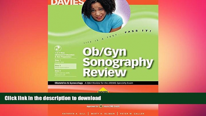 FAVORIT BOOK Ob/Gyn Sonography Review: A Review for the Ardms Obstetrics   Gynecology Exam READ