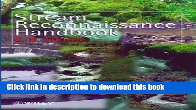 Read Stream Reconnaissance Handbook: Geomorphological Investigation and Analysis of River