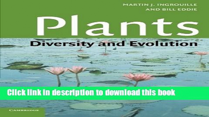 Read Plants: Diversity and Evolution  Ebook Free