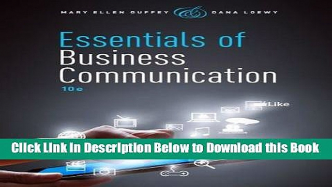 [Reads] Essentials of Business Communication (with Premium Website, 1 term (6 months) Printed