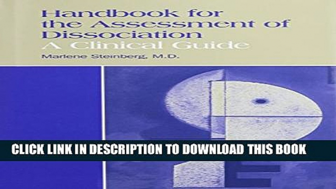 [PDF] Handbook for the Assessment of Dissociation: A Clinical Guide Full Online