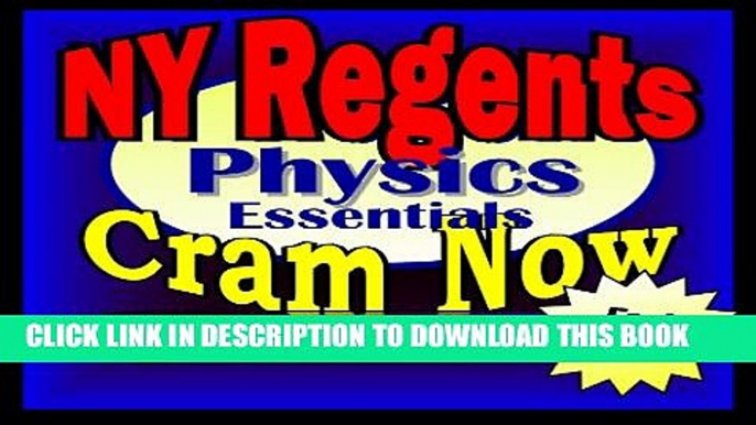 Collection Book NY Regents Prep Test PHYSICS: The Physical Setting Flash Cards--CRAM NOW!--Regents