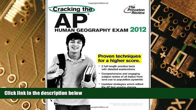 Big Deals  Cracking the AP Human Geography Exam, 2012 Edition (College Test Preparation)  Best