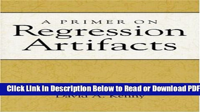 [Get] A Primer on Regression Artifacts Free New