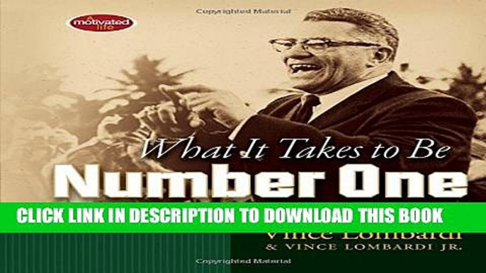 Collection Book What It Takes To Be Number One