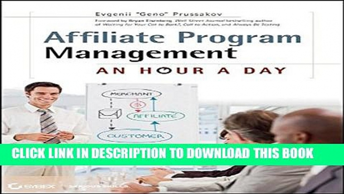 Collection Book Affiliate Program Management: An Hour a Day