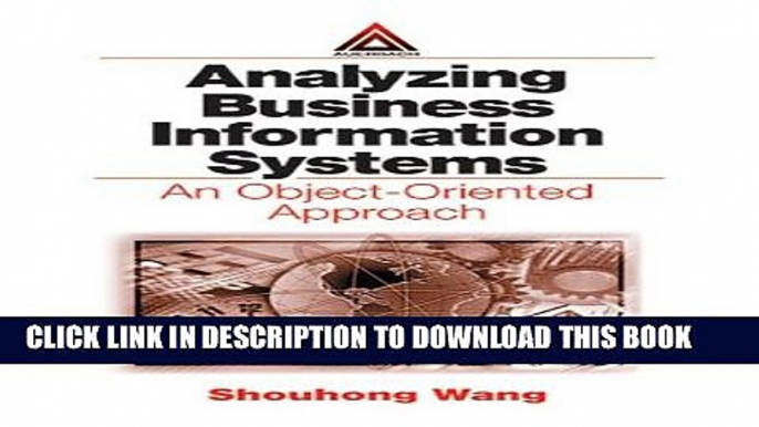 New Book Analyzing Business Information Systems: An Object-Oriented Approach