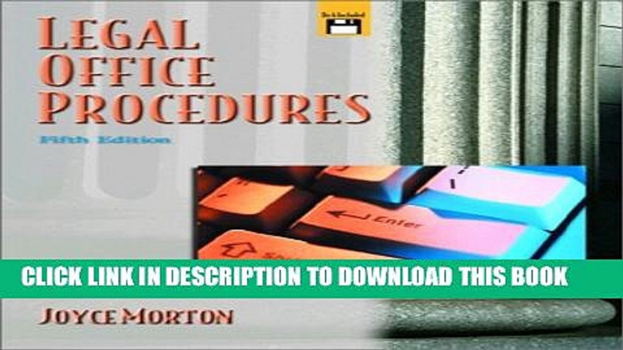 Collection Book Legal Office Procedures (5th Edition)