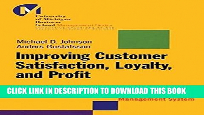 Collection Book Improving Customer Satisfaction, Loyalty, and Profit : An Integrated Measurement