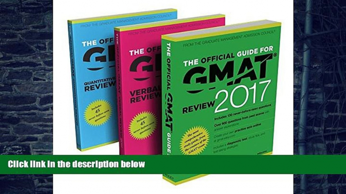 READ FREE FULL  The Official Guide to the GMAT Review 2017 Bundle + Question Bank + Video