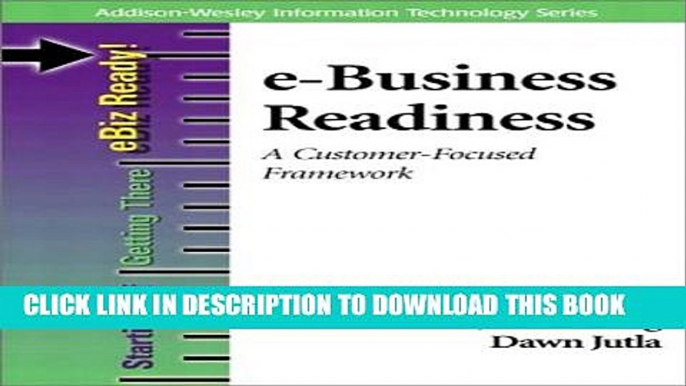 New Book e-Business Readiness: A Customer-Focused Framework