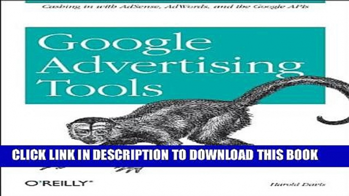 New Book Google Advertising Tools: Cashing in with AdSense, AdWords, and the Google APIs