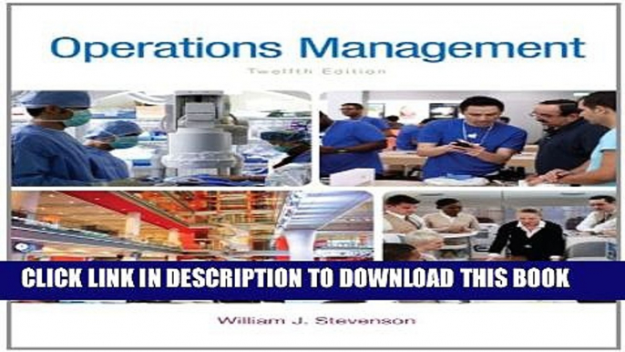 [Download] Operations Management (McGraw-Hill Series in Operations and Decision Sciences)