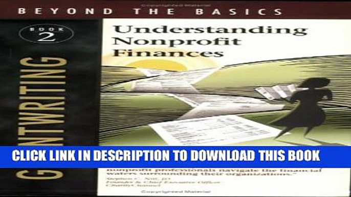 Collection Book Grantwriting Beyond the Basics: Understanding Nonprofit Finances, Book 2