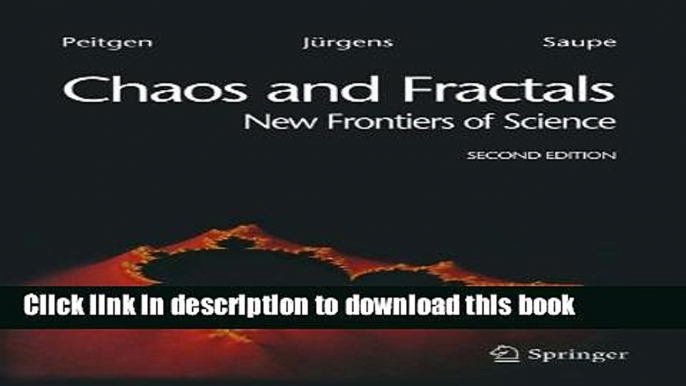 Read Chaos and Fractals: New Frontiers of Science  Ebook Free