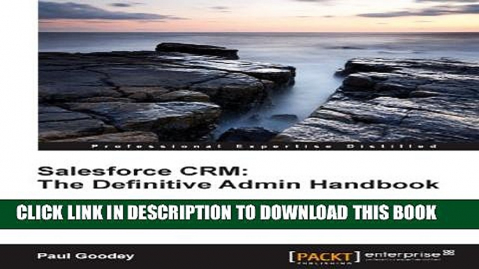 New Book Salesforce CRM: The Definitive Admin Handbook