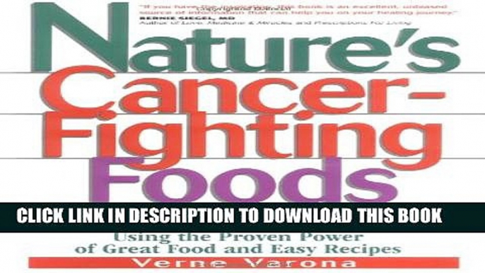 Collection Book Nature s Cancer-Fighting Foods