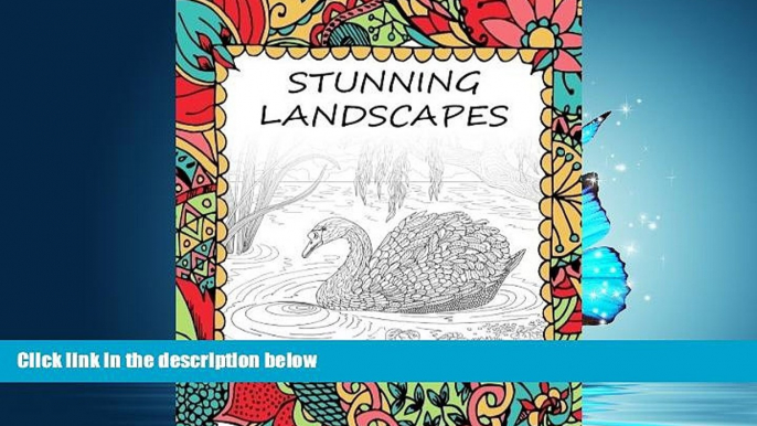 Online eBook Stunning Landscapes: Adult Coloring Book - 50 magical landscapes