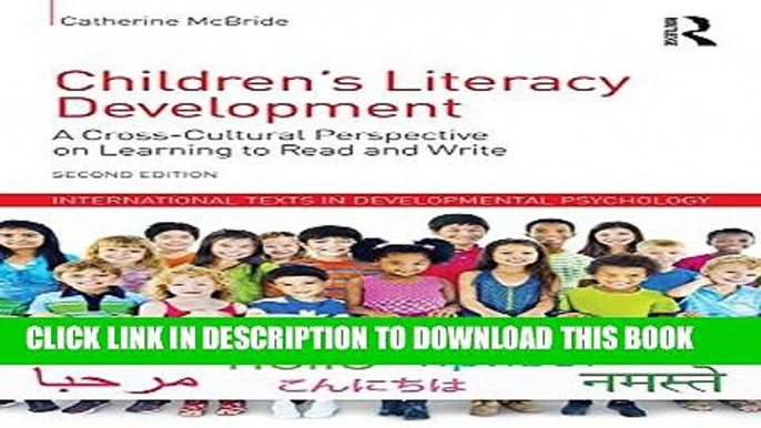 Collection Book Children s Literacy Development: A Cross-Cultural Perspective on Learning to Read