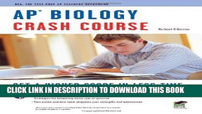 New Book AP Biology Crash Course (Advanced Placement (AP) Crash Course)