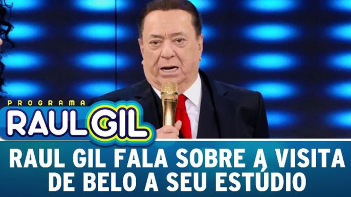 Raul Gil fala sobre o pedido de desculpas de Belo