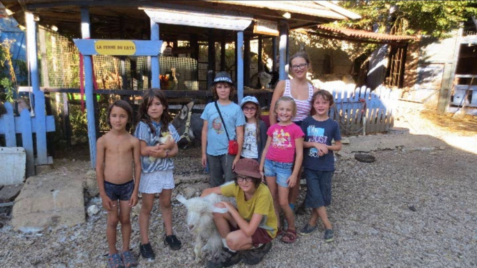 Sketches de fin d'été à la ferme du Fays dans l'Yonne