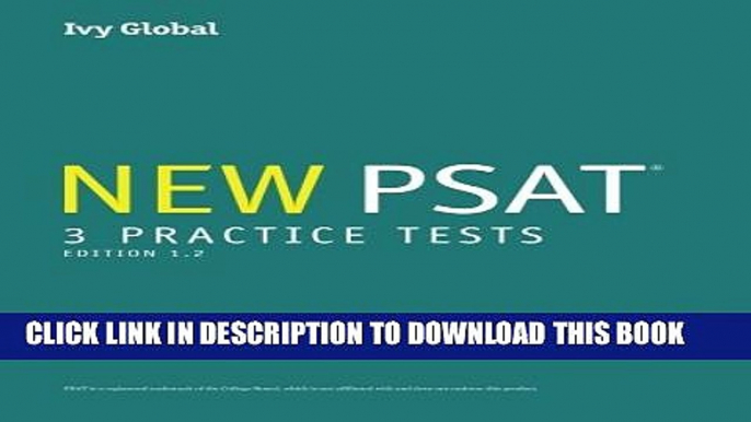 New Book 3 New PSAT Practice Tests (Prep book), 2016 Edition, Edition 1.2