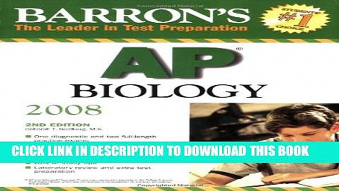 New Book Barron s AP Biology